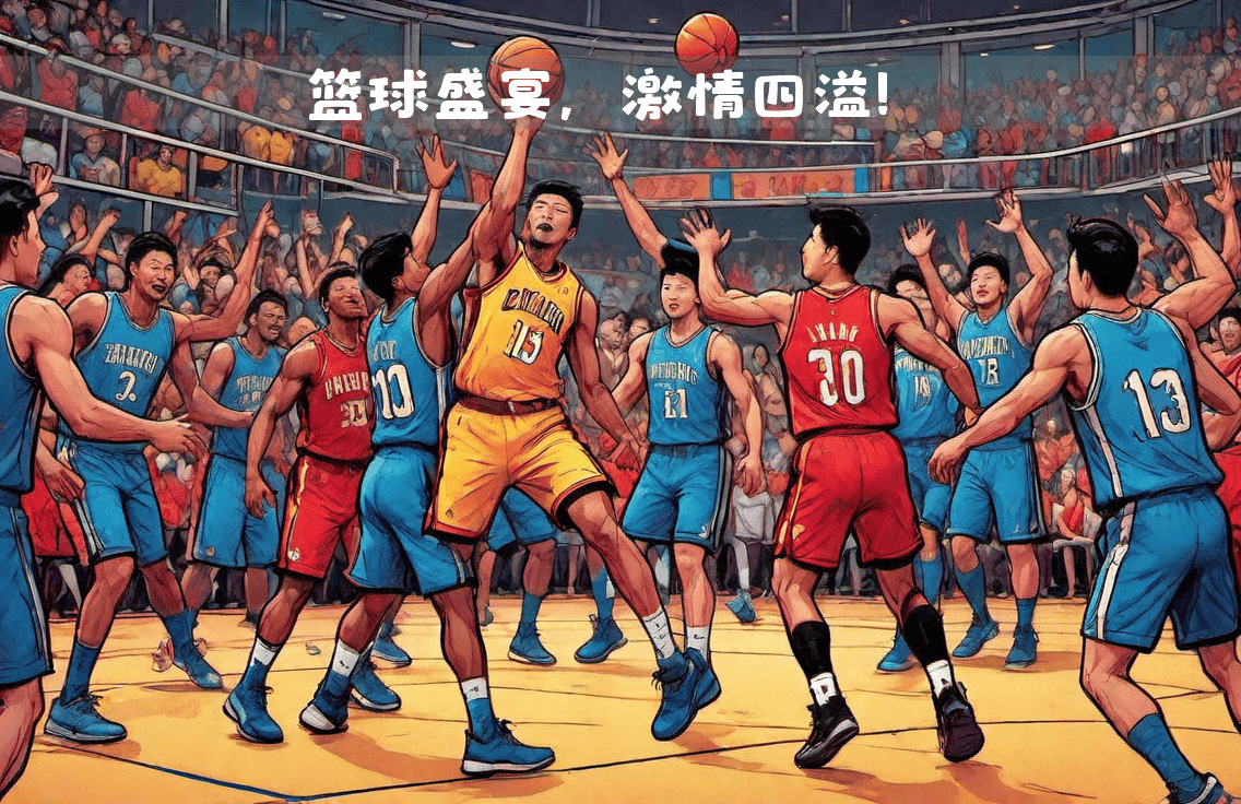 关于篮球联赛派对现场热闹非凡，球迷尽兴观战的信息